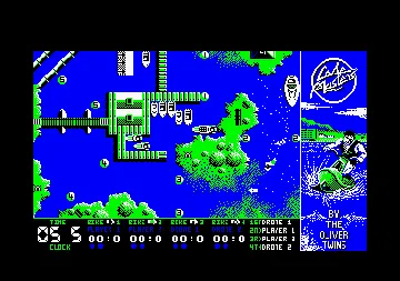 Jet Bike Simulator (UK) (1988) screen shot game playing